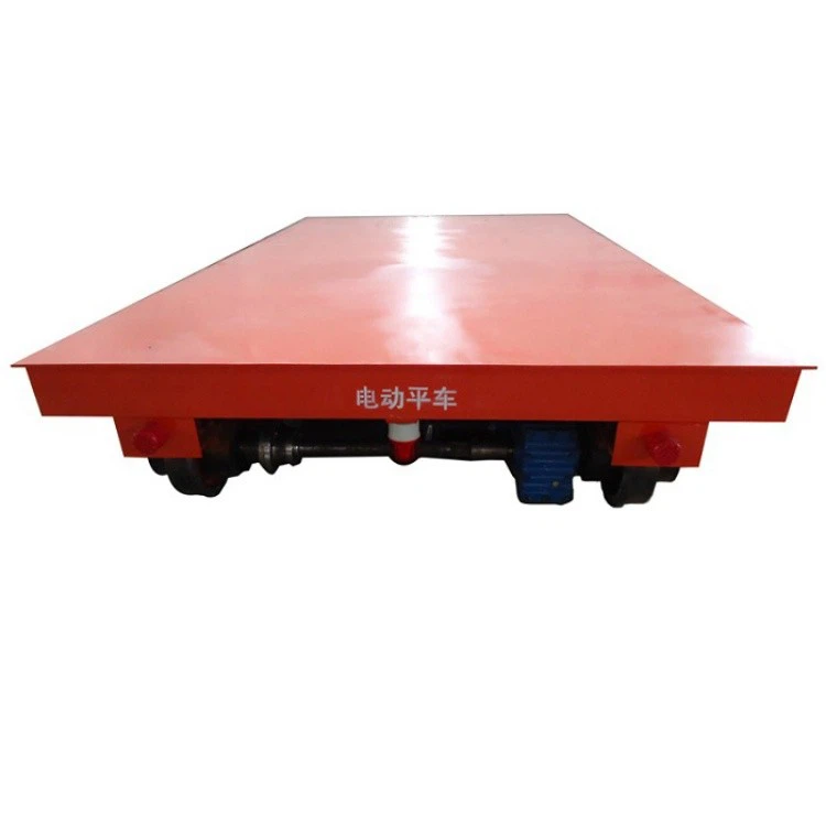 battery powered rail transfer trolley
